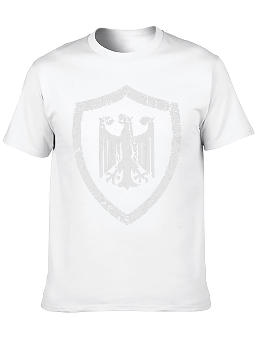 German Eagle Shield Graphic T-Shirt - Black