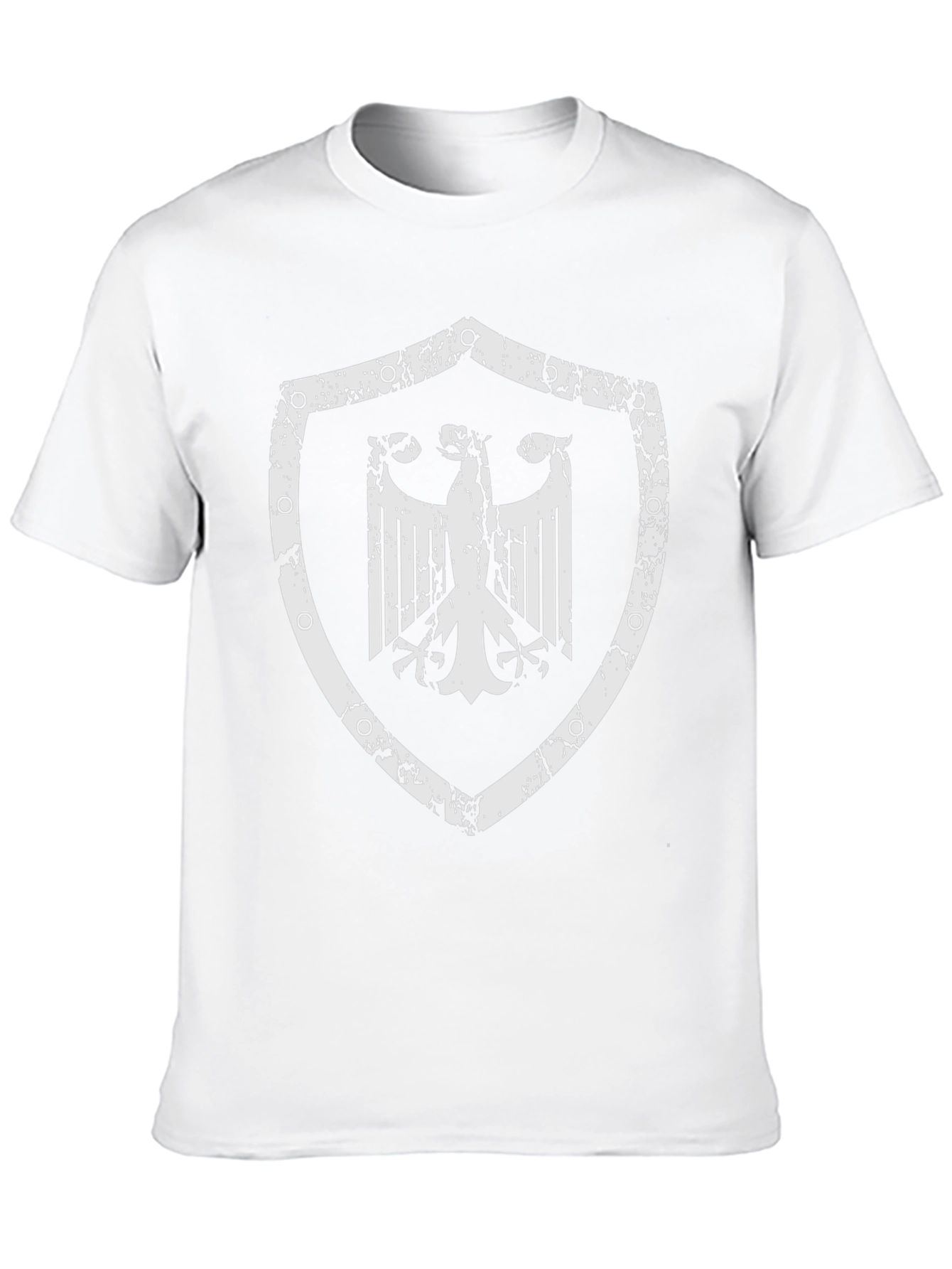 German Eagle Shield Graphic T-Shirt - Black