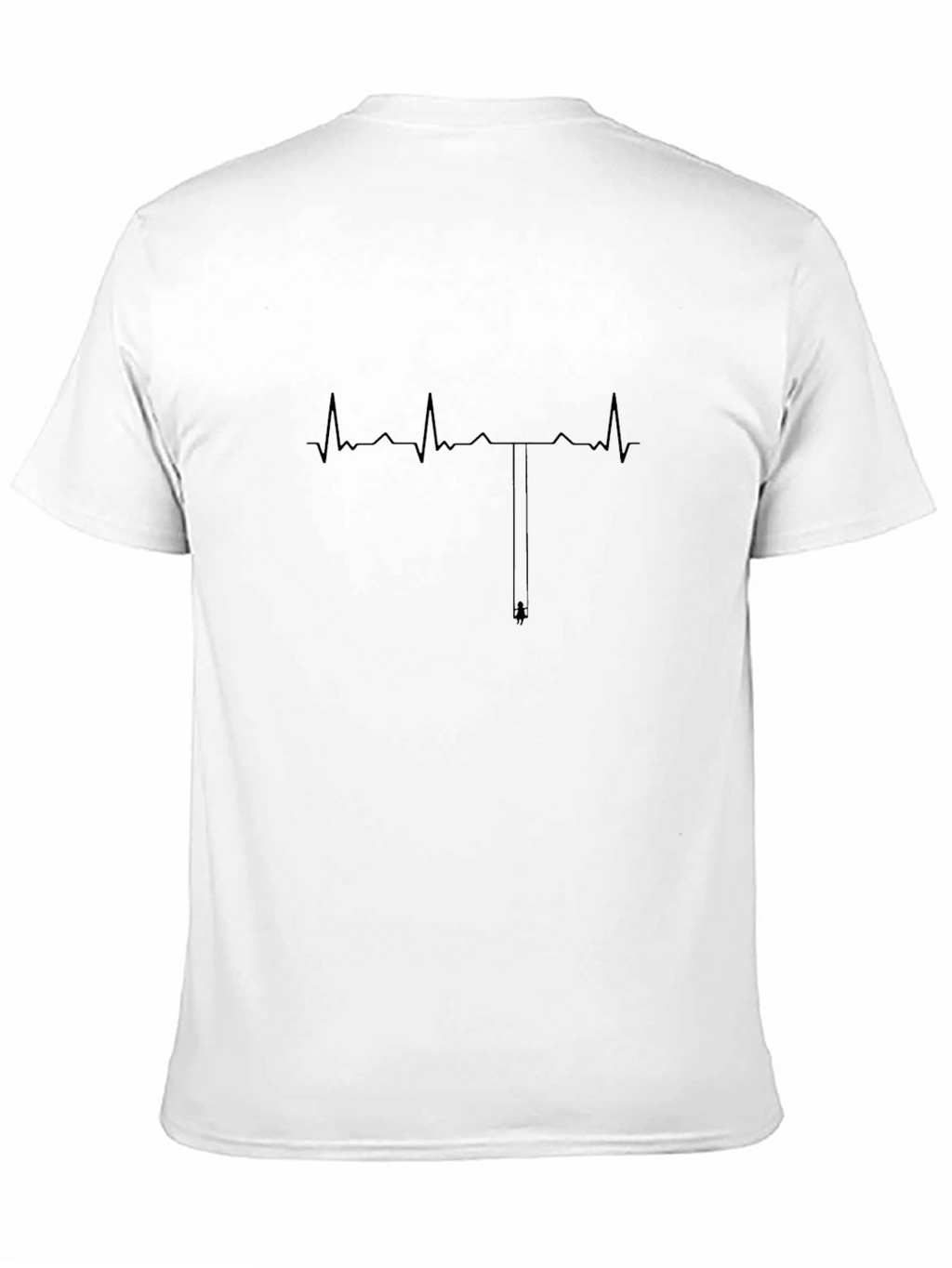 Heartbeat Swing T-Shirt - Black