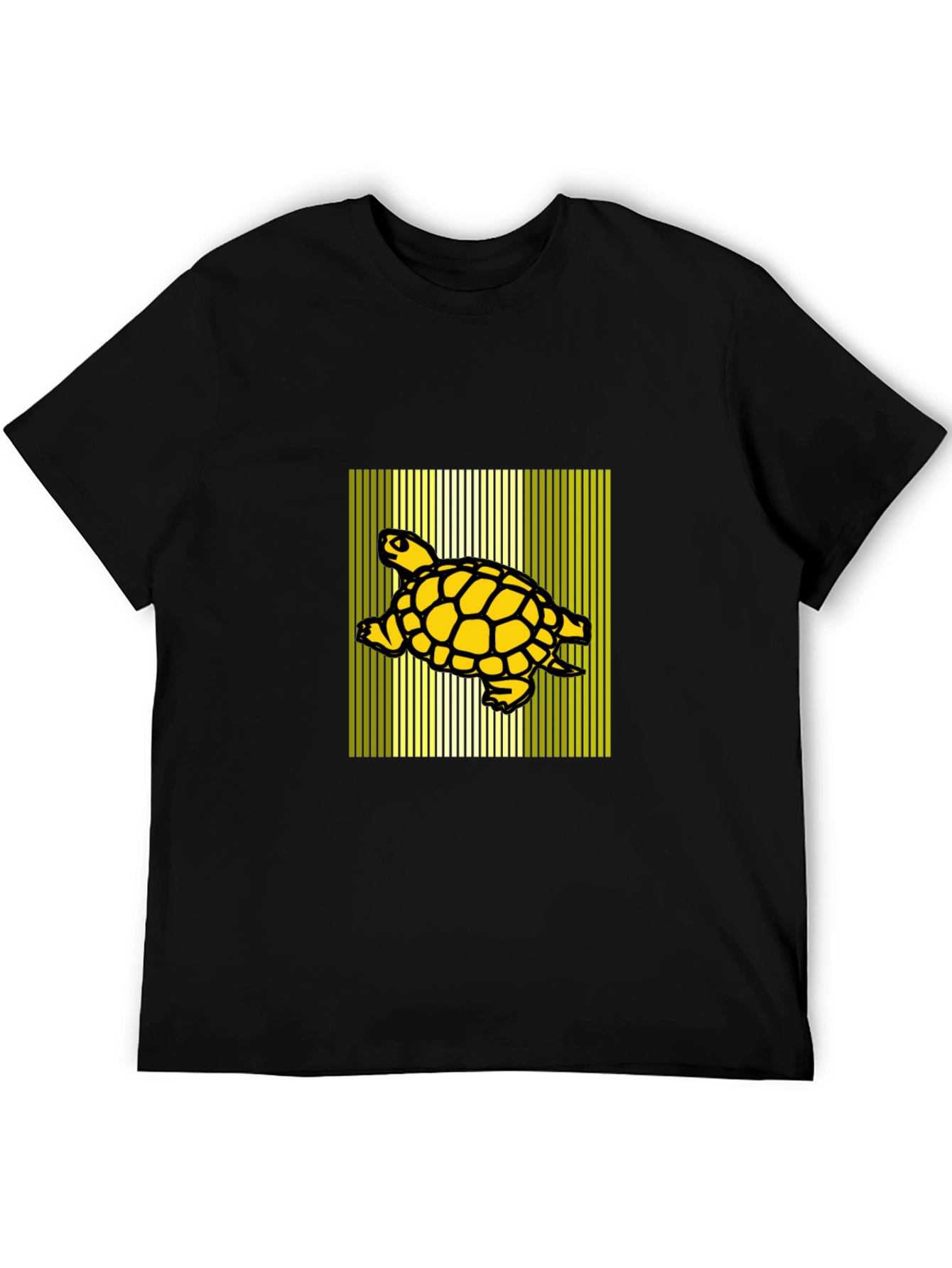 Turtle Graphic Black T-Shirt