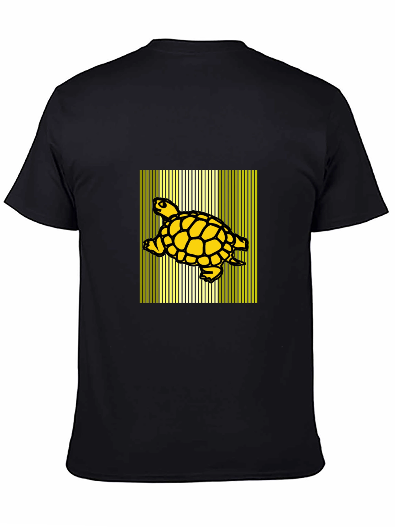 Turtle Graphic Black T-Shirt