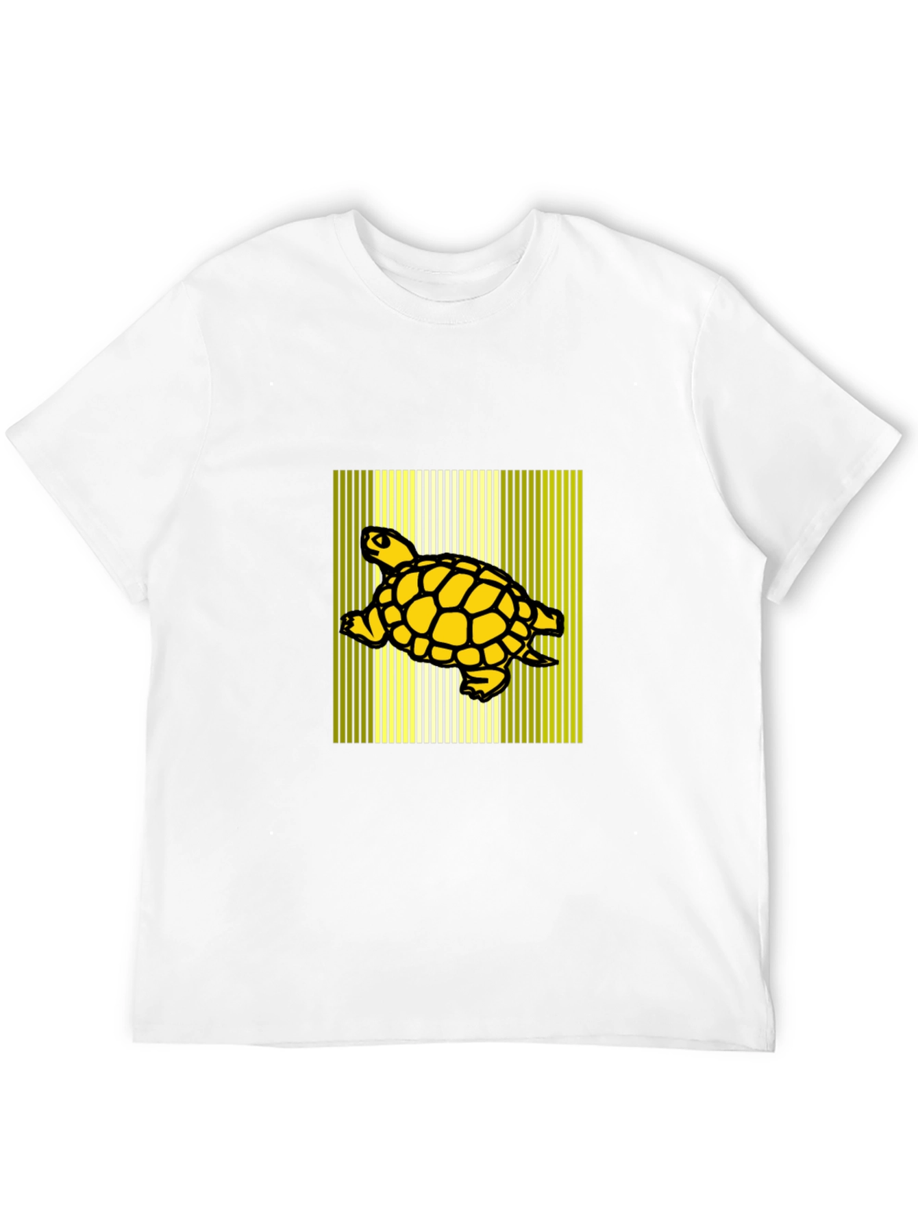 Turtle Graphic Black T-Shirt