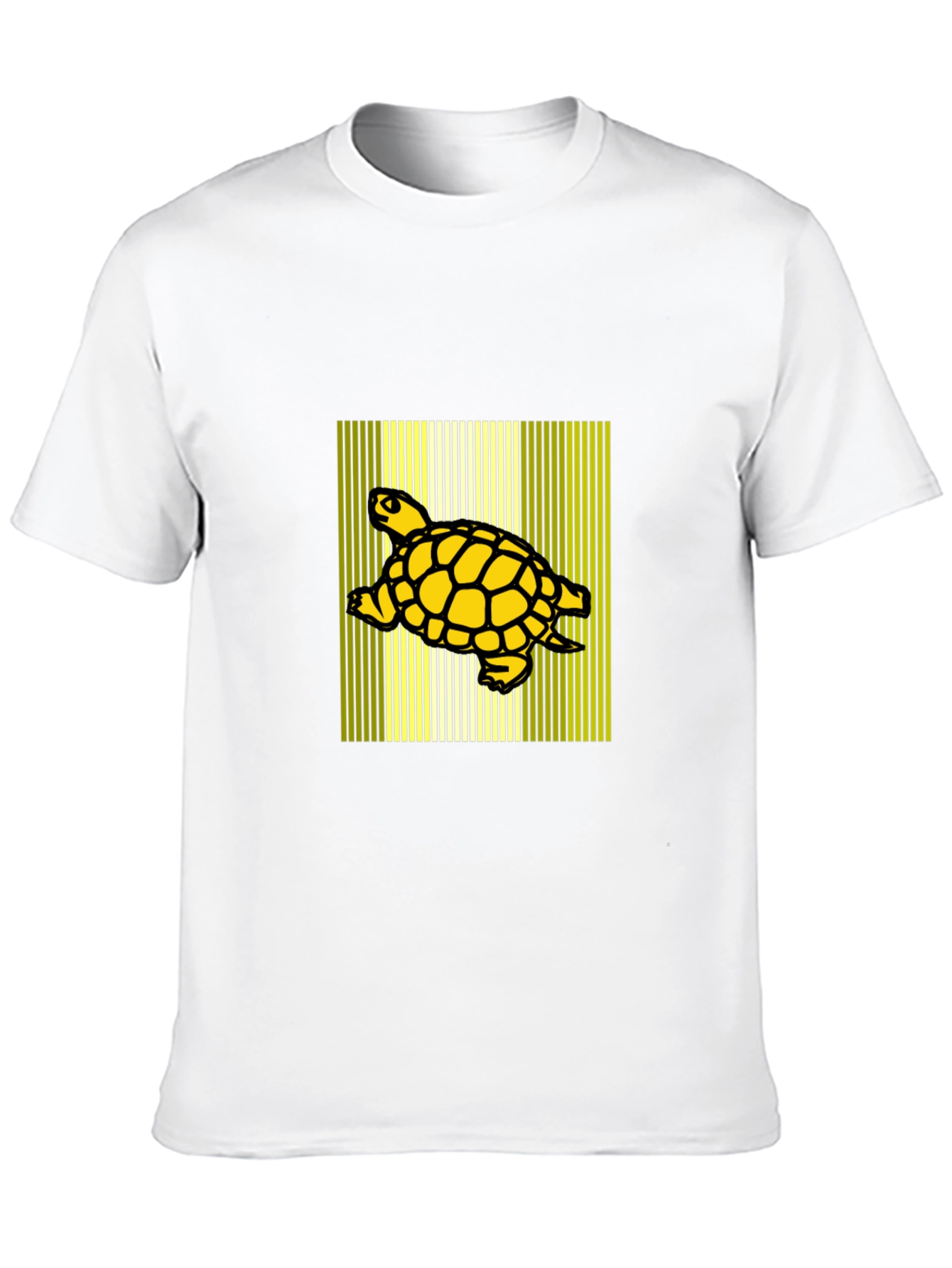 Turtle Graphic Black T-Shirt