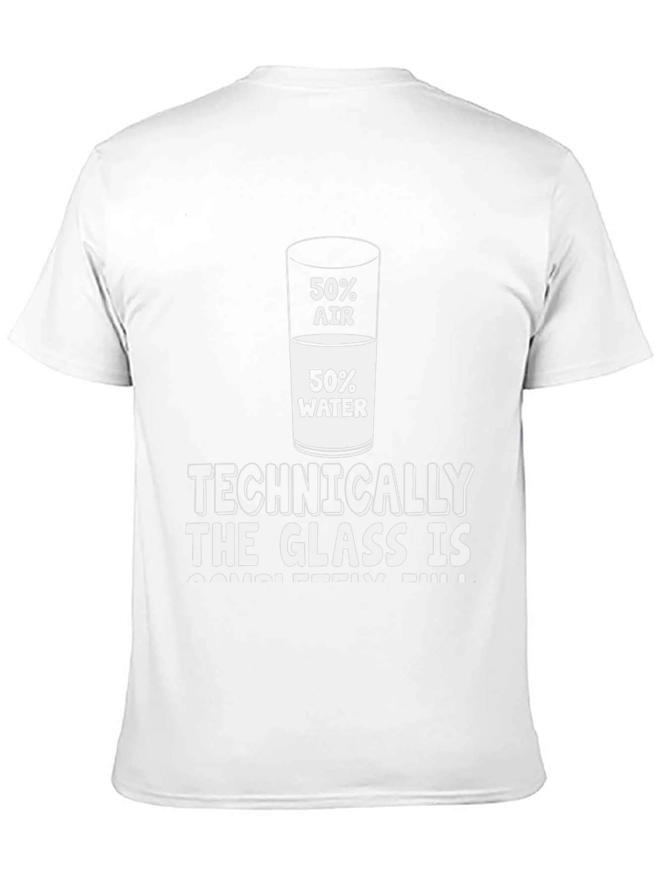 Technically Full T-Shirt - Funny Science Shirt