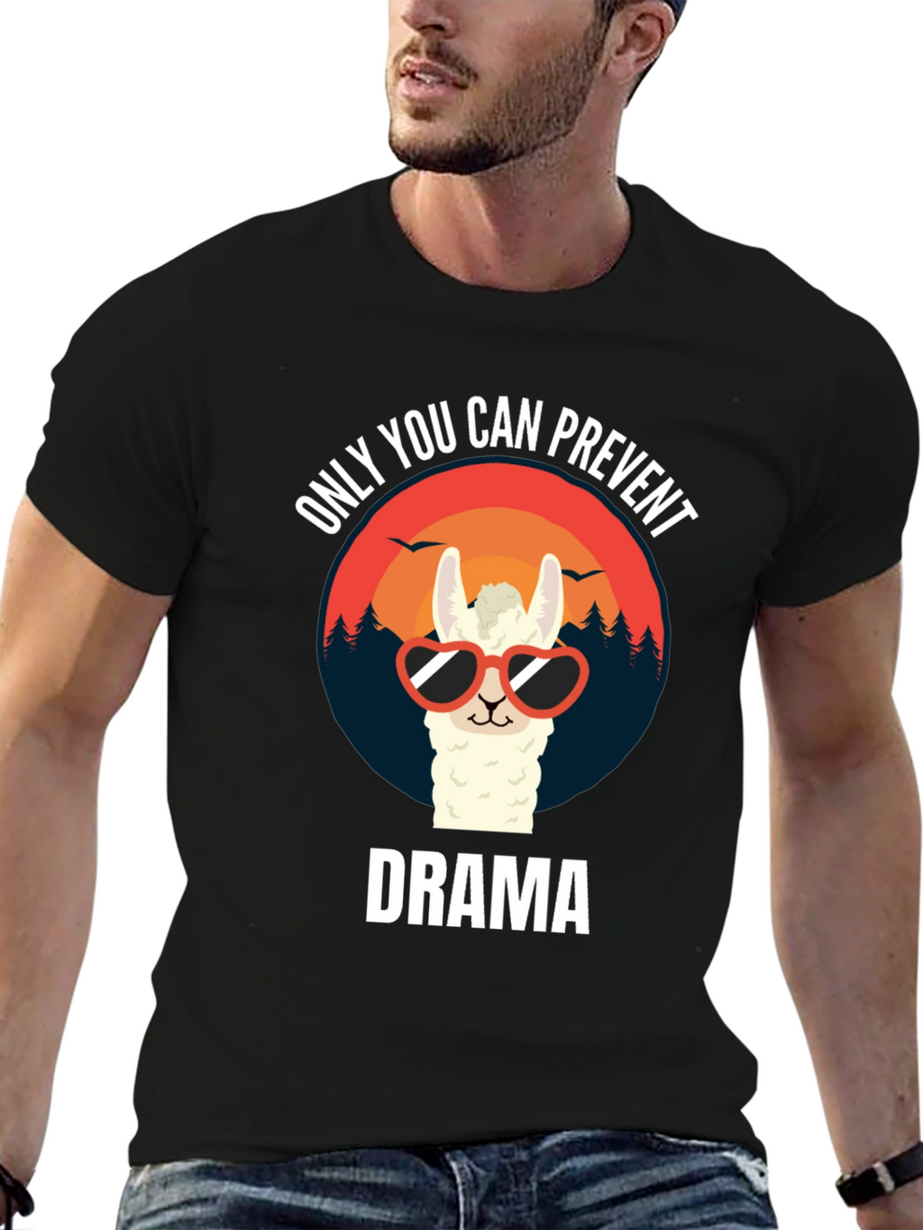 Llama Drama Prevention T-Shirt