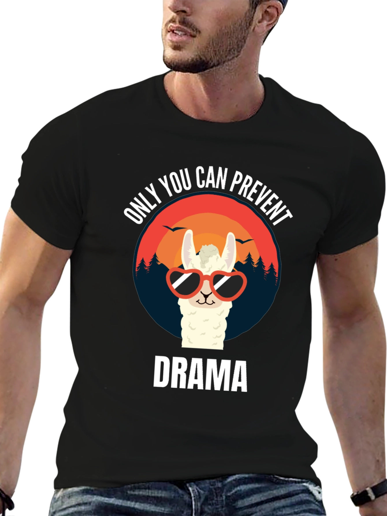 Llama Drama Prevention T-Shirt