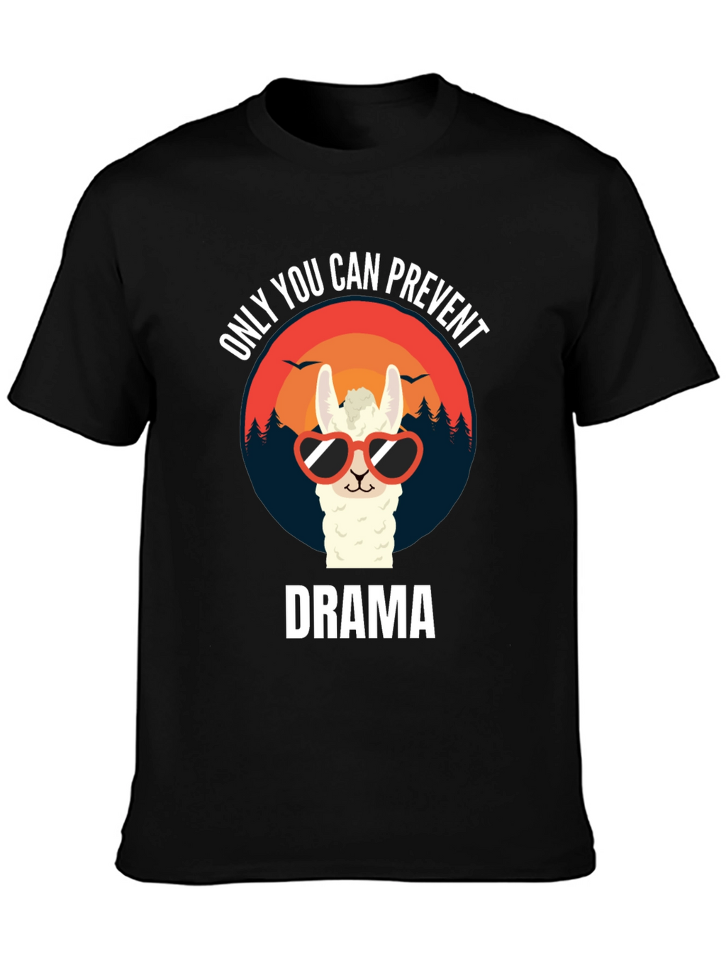 Llama Drama Prevention T-Shirt