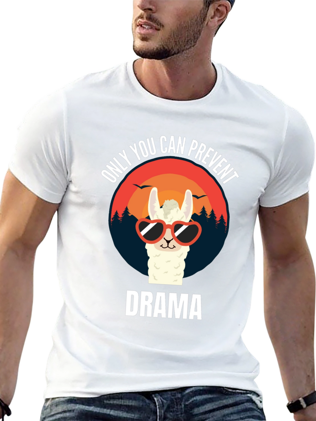 Llama Drama Prevention T-Shirt