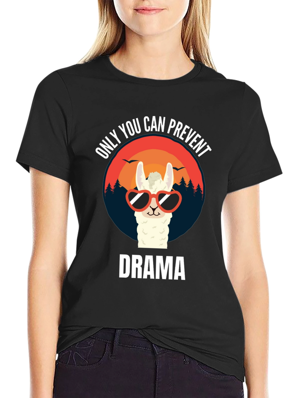 Llama Drama Prevention T-Shirt