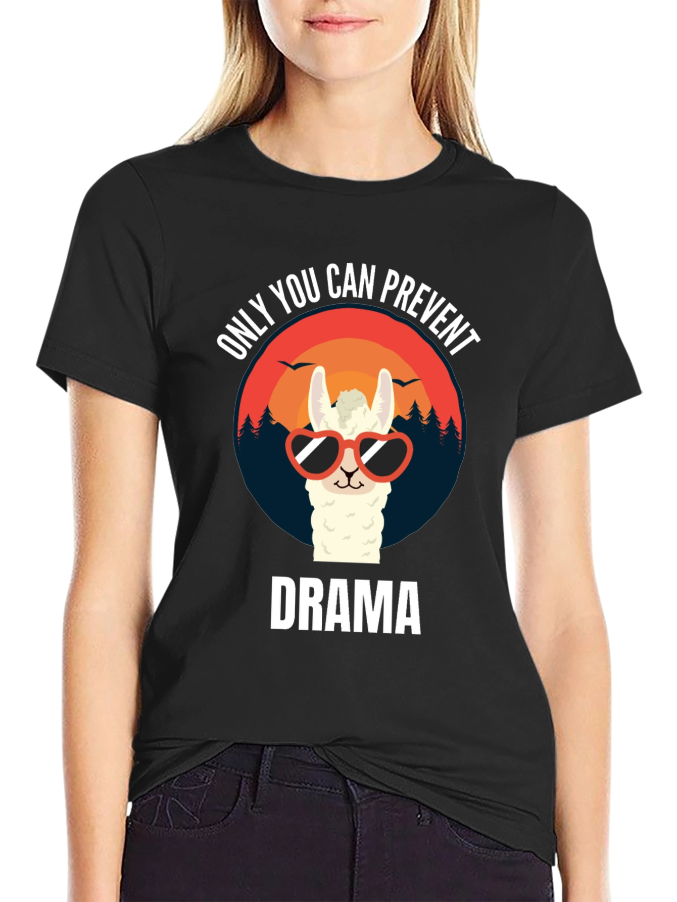 Llama Drama Prevention T-Shirt