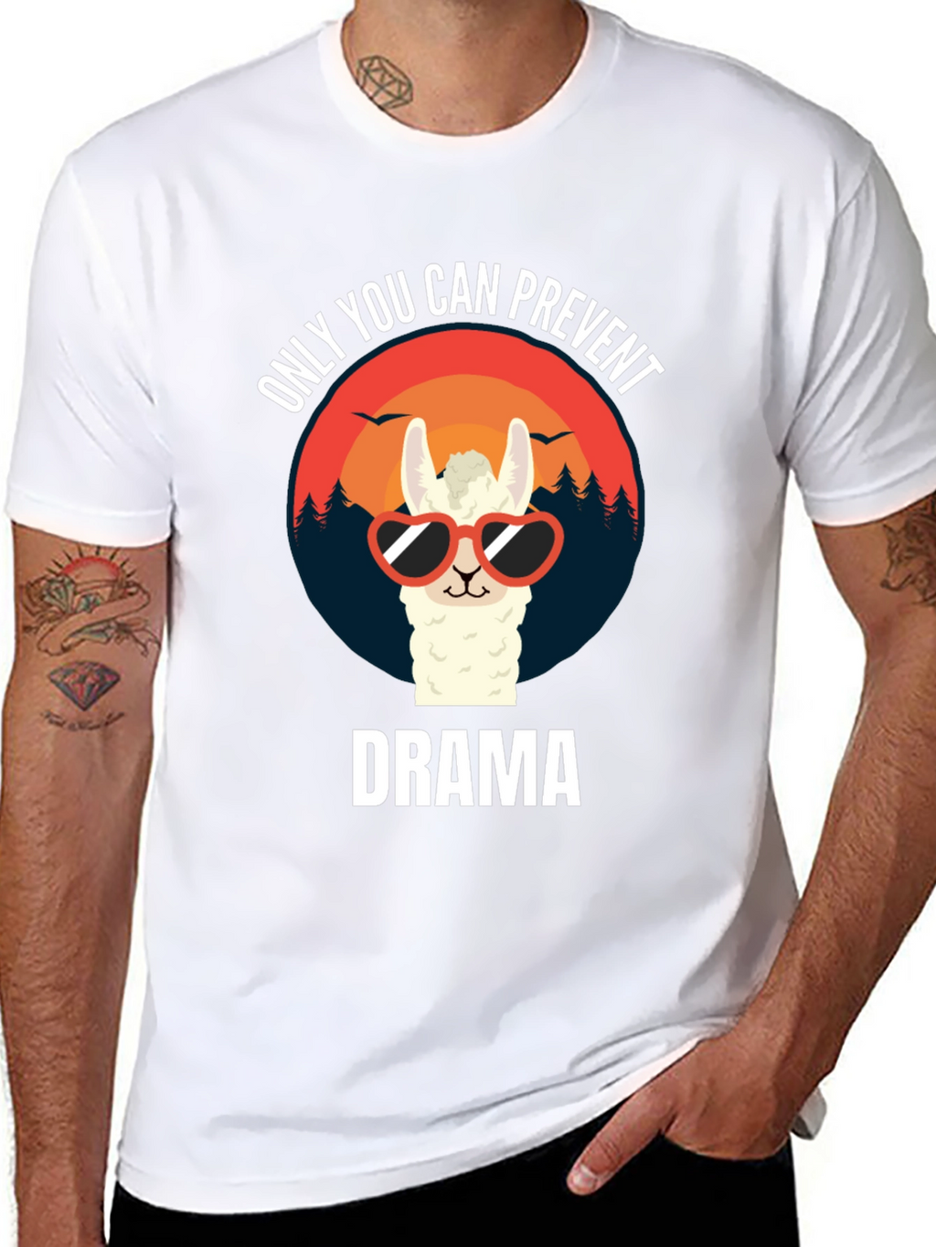 Llama Drama Prevention T-Shirt