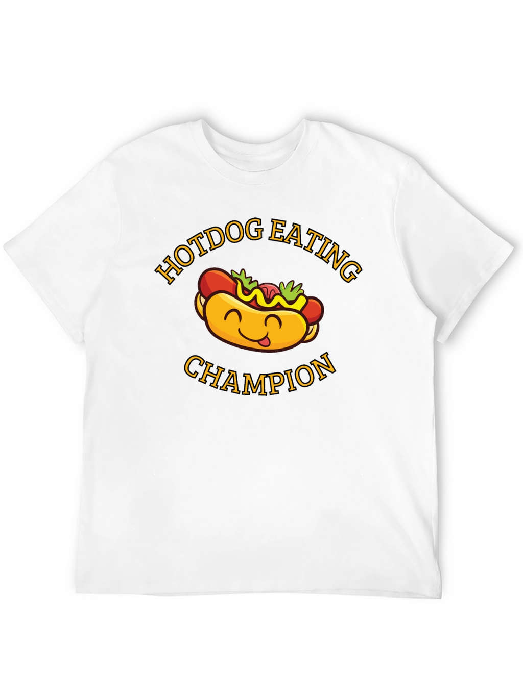 Hotdog Eating Champion Graphic T-Shirt