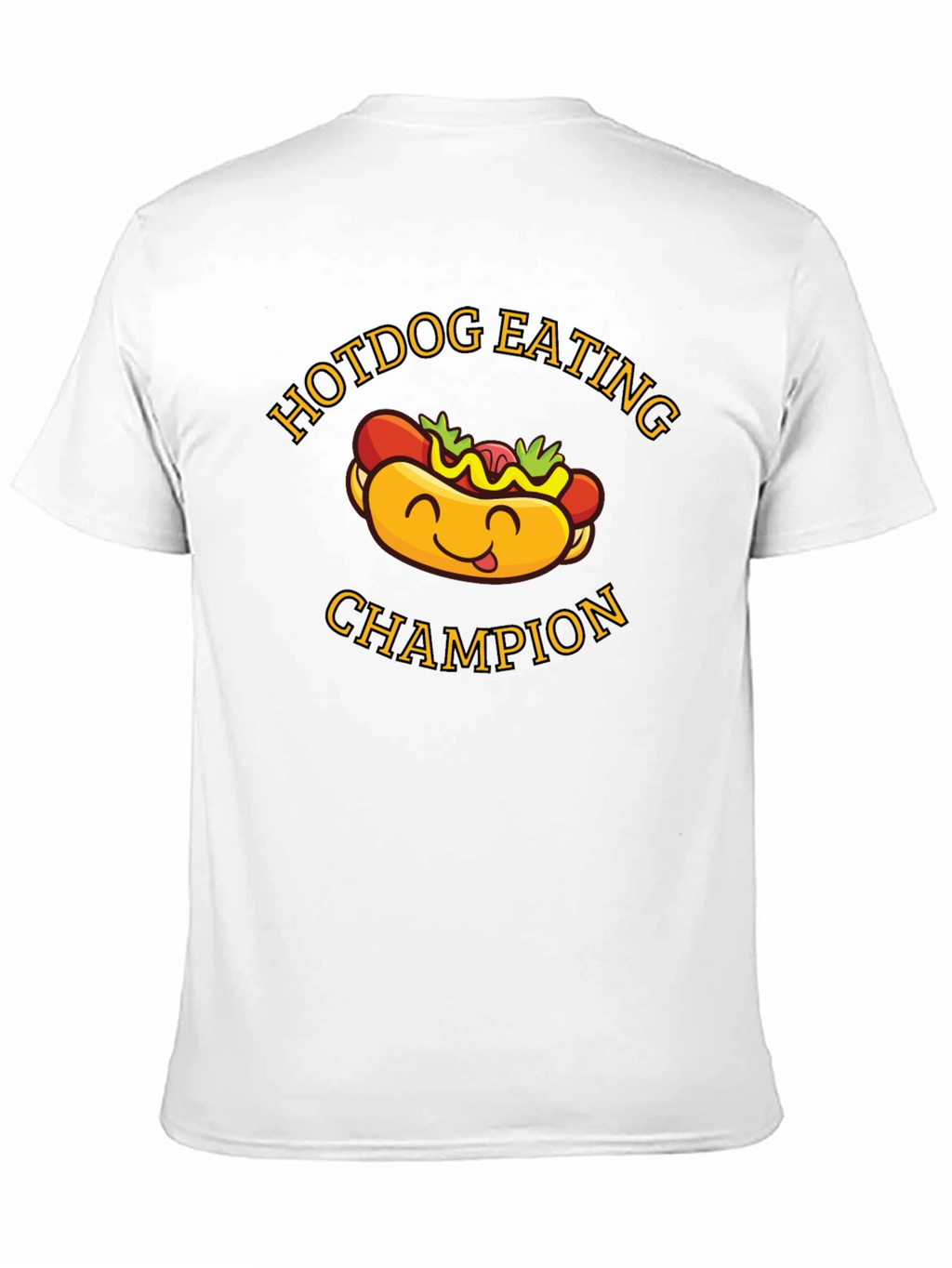 Hotdog Eating Champion Graphic T-Shirt