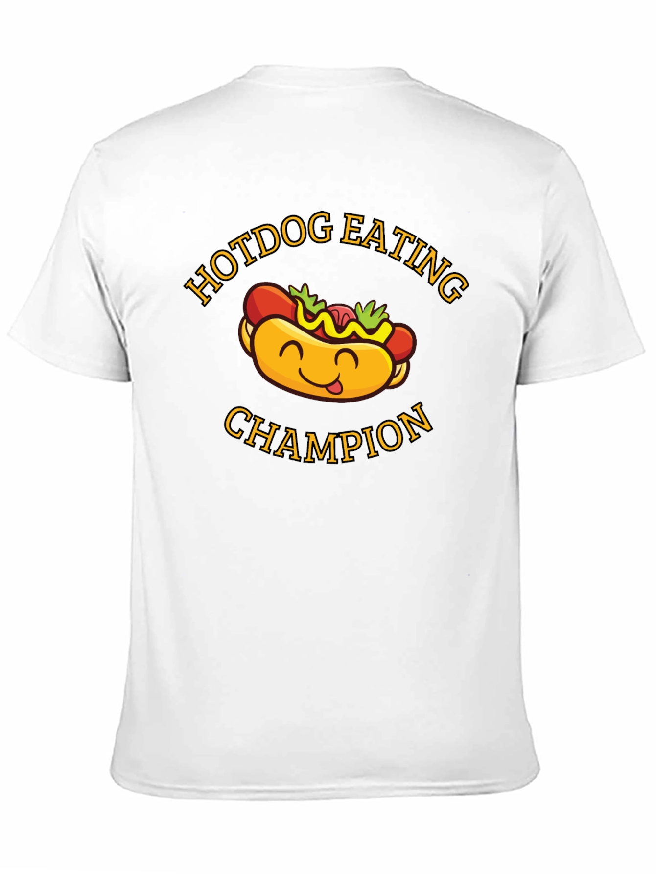 Hotdog Eating Champion Graphic T-Shirt