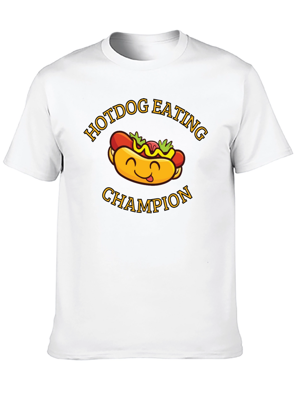 Hotdog Eating Champion Graphic T-Shirt