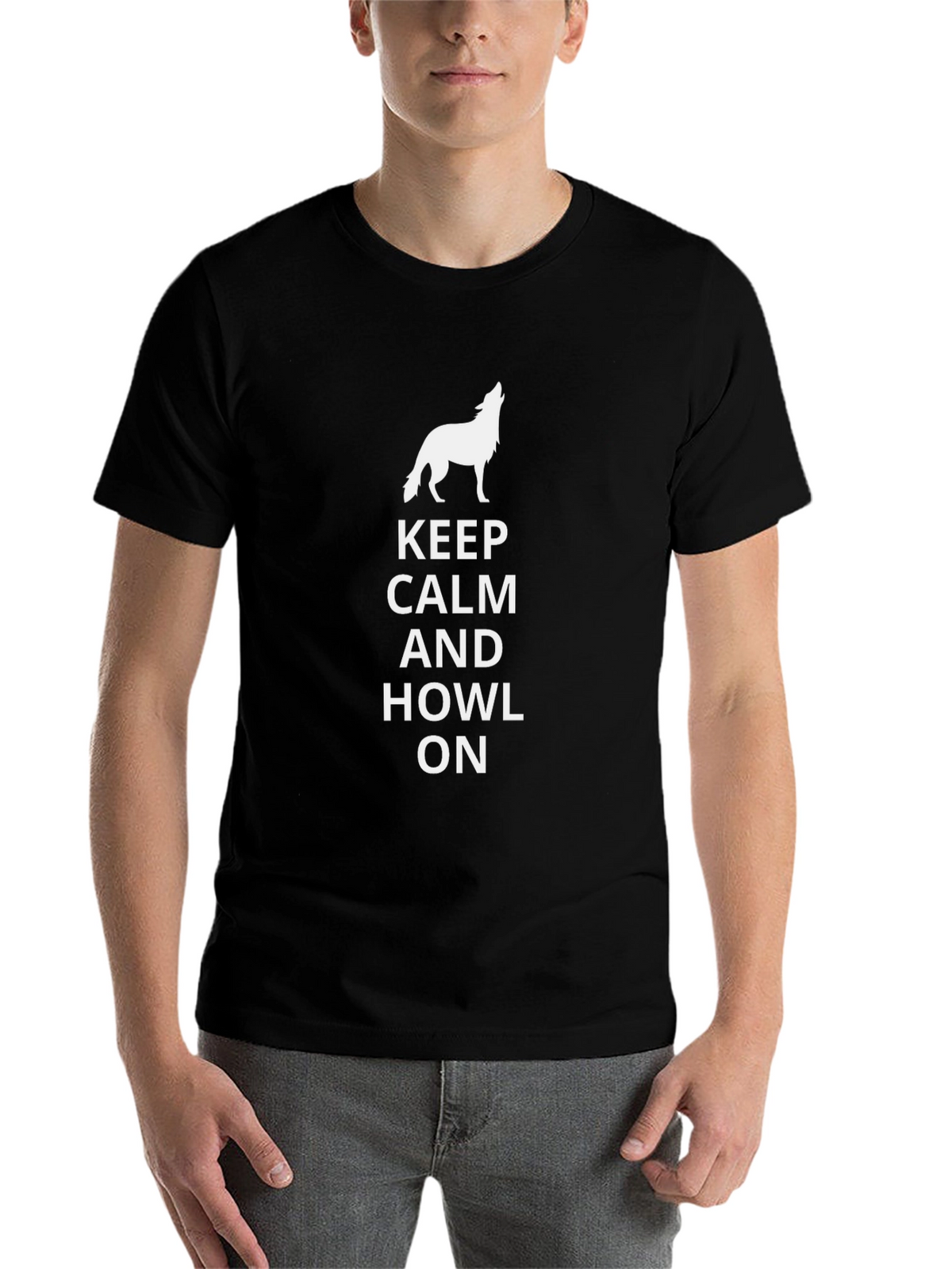 Keep Calm and Howl On Graphic T-Shirt