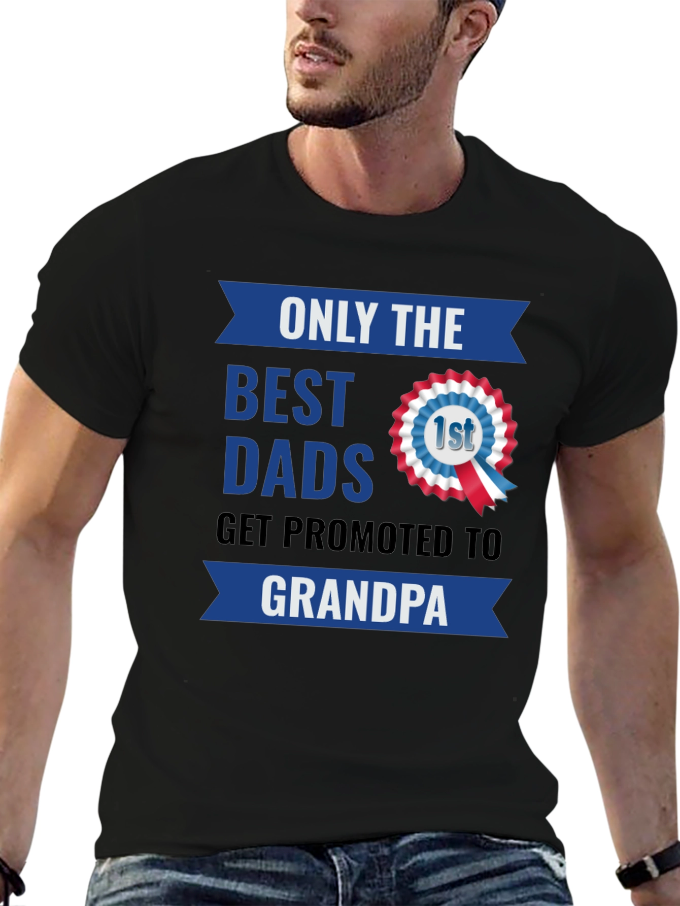 Best Dads Get Promoted To Grandpa T-Shirt