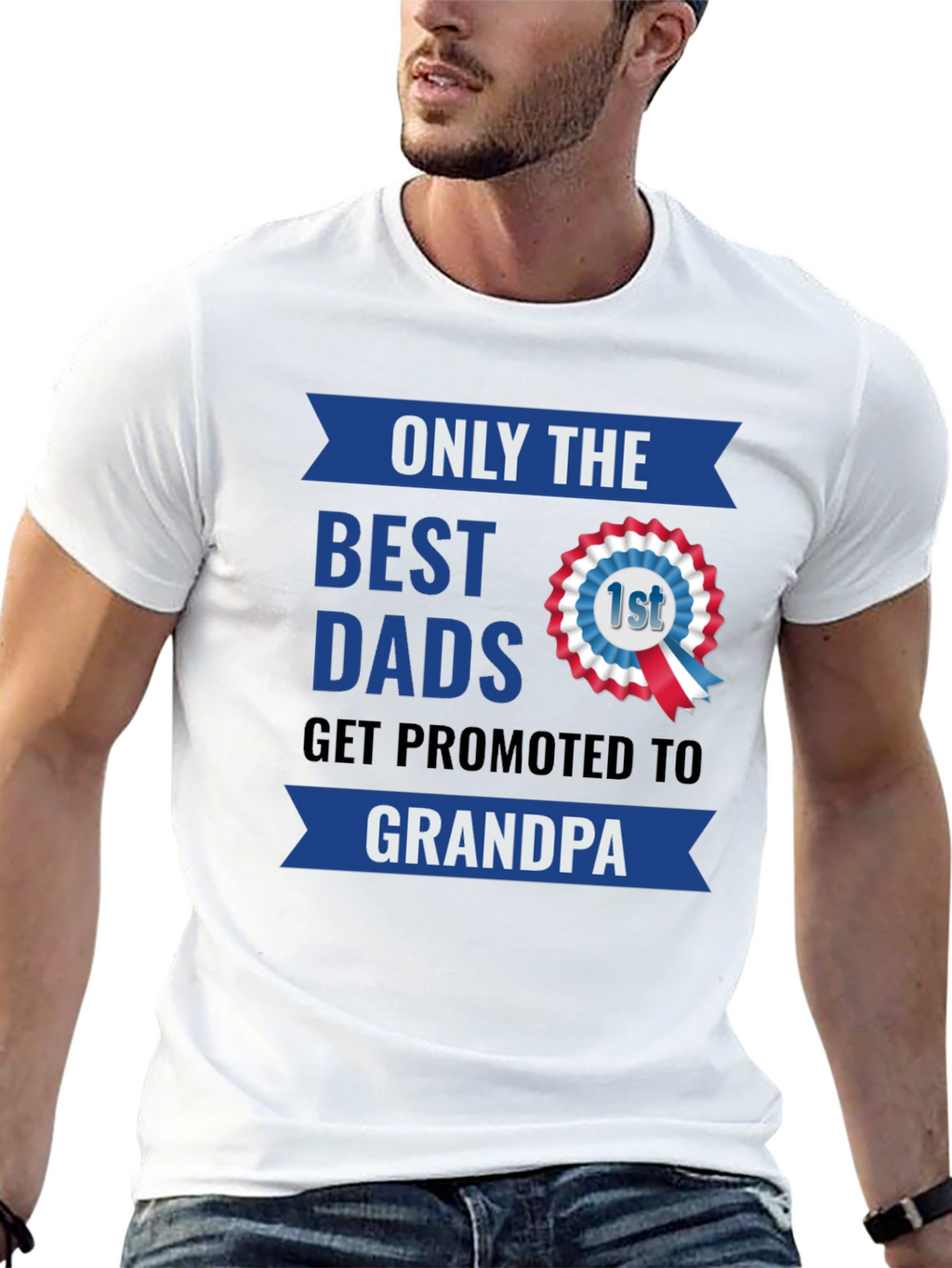 Best Dads Get Promoted To Grandpa T-Shirt