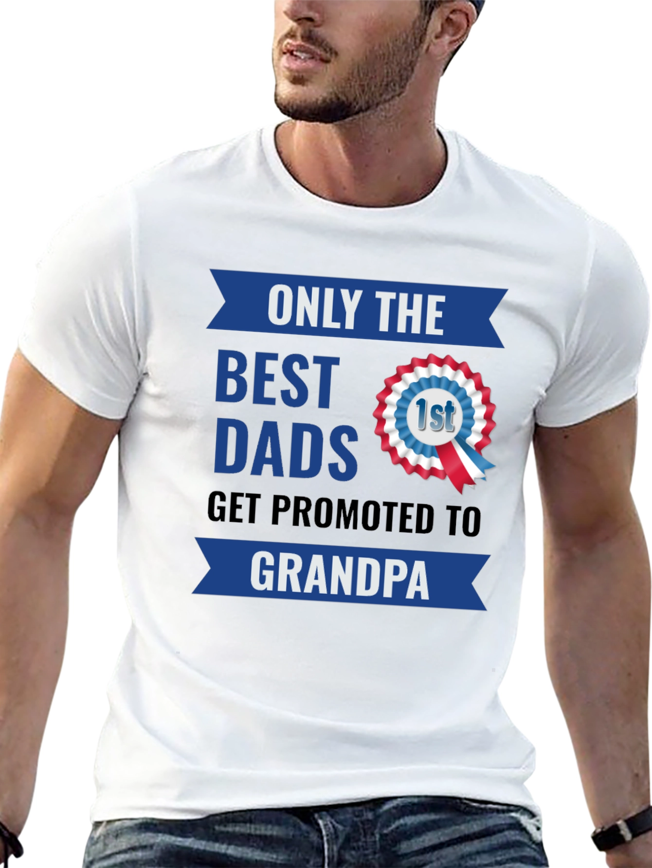Best Dads Get Promoted To Grandpa T-Shirt
