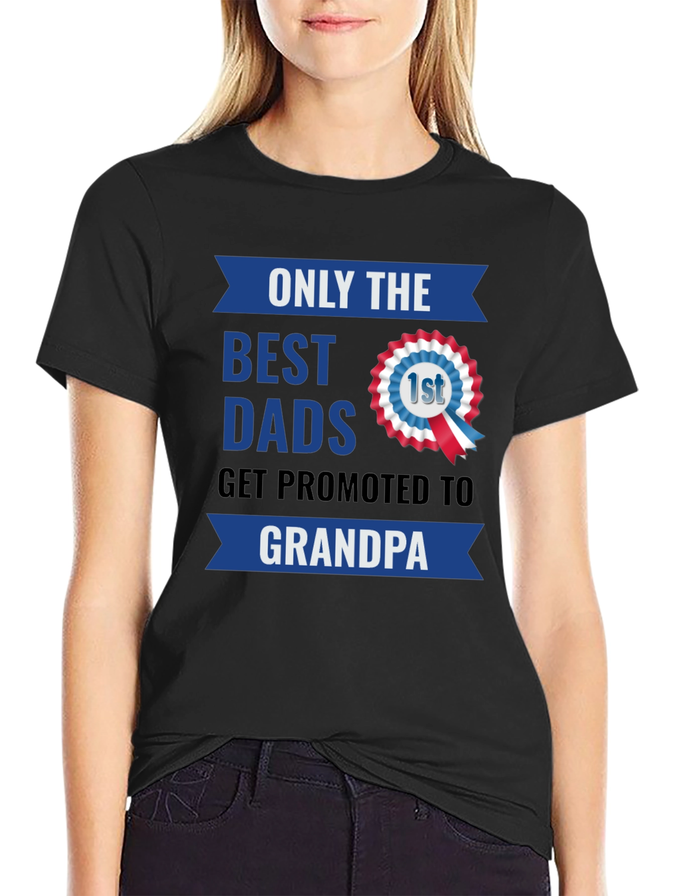 Best Dads Get Promoted To Grandpa T-Shirt