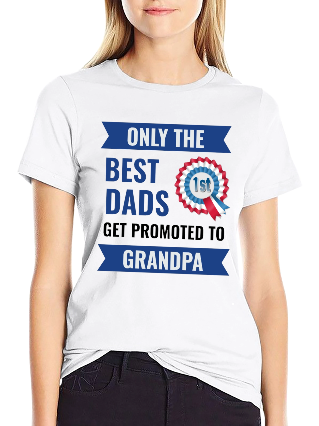 Best Dads Get Promoted To Grandpa T-Shirt