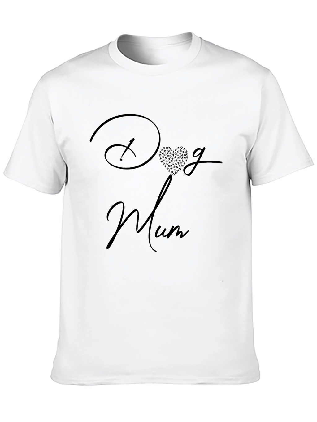 Dog Mum Black T-Shirt