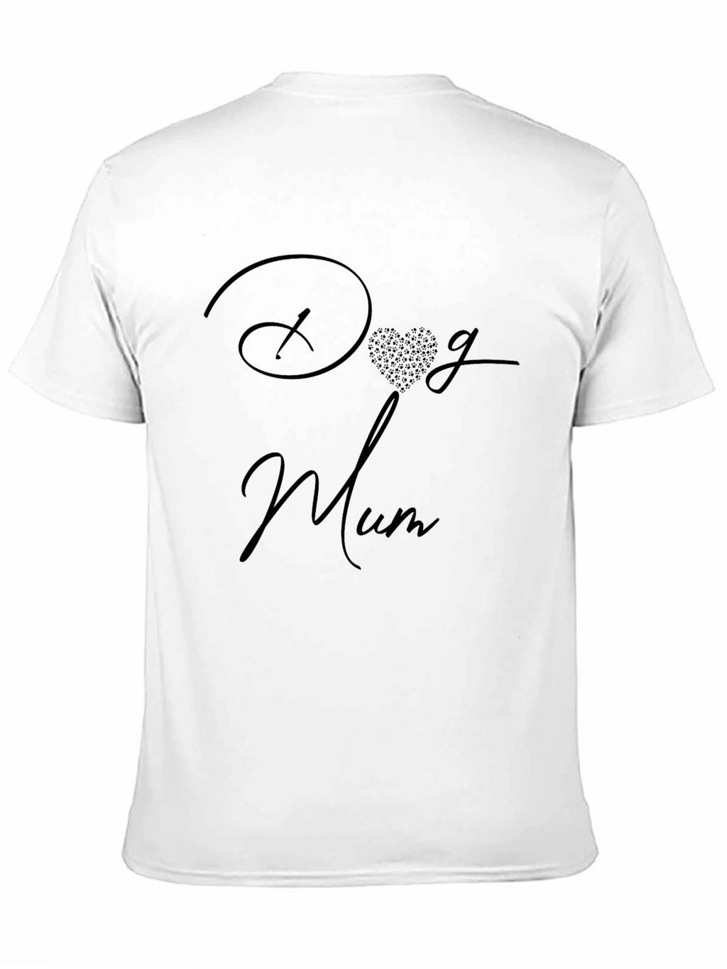 Dog Mum Black T-Shirt