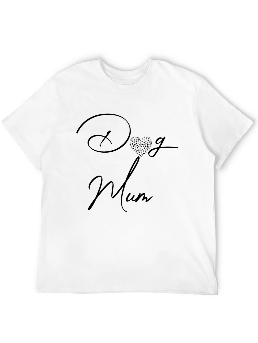 Dog Mum Black T-Shirt