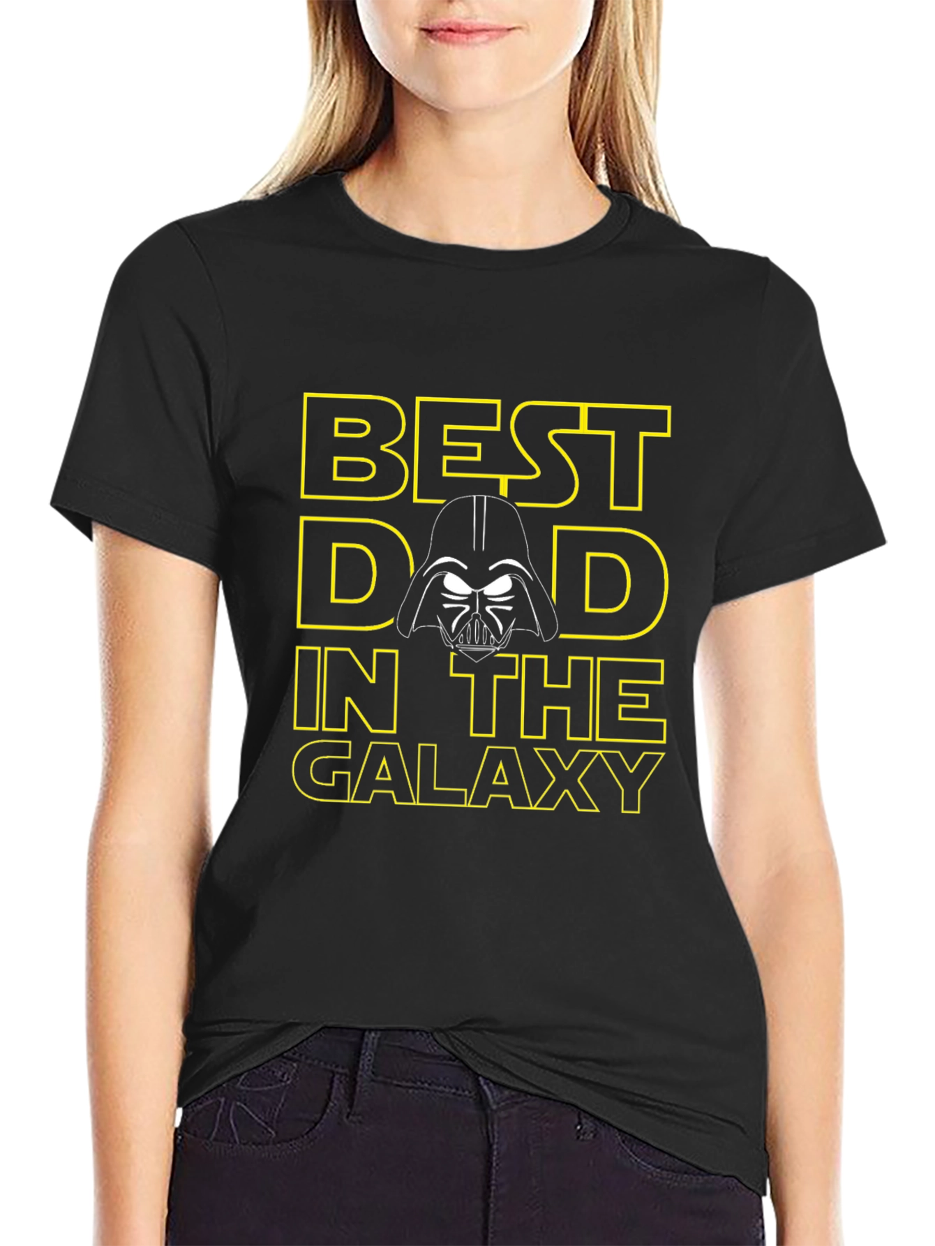 Best Dad in the Galaxy T-Shirt - Star Wars Darth Vader Fathers Day