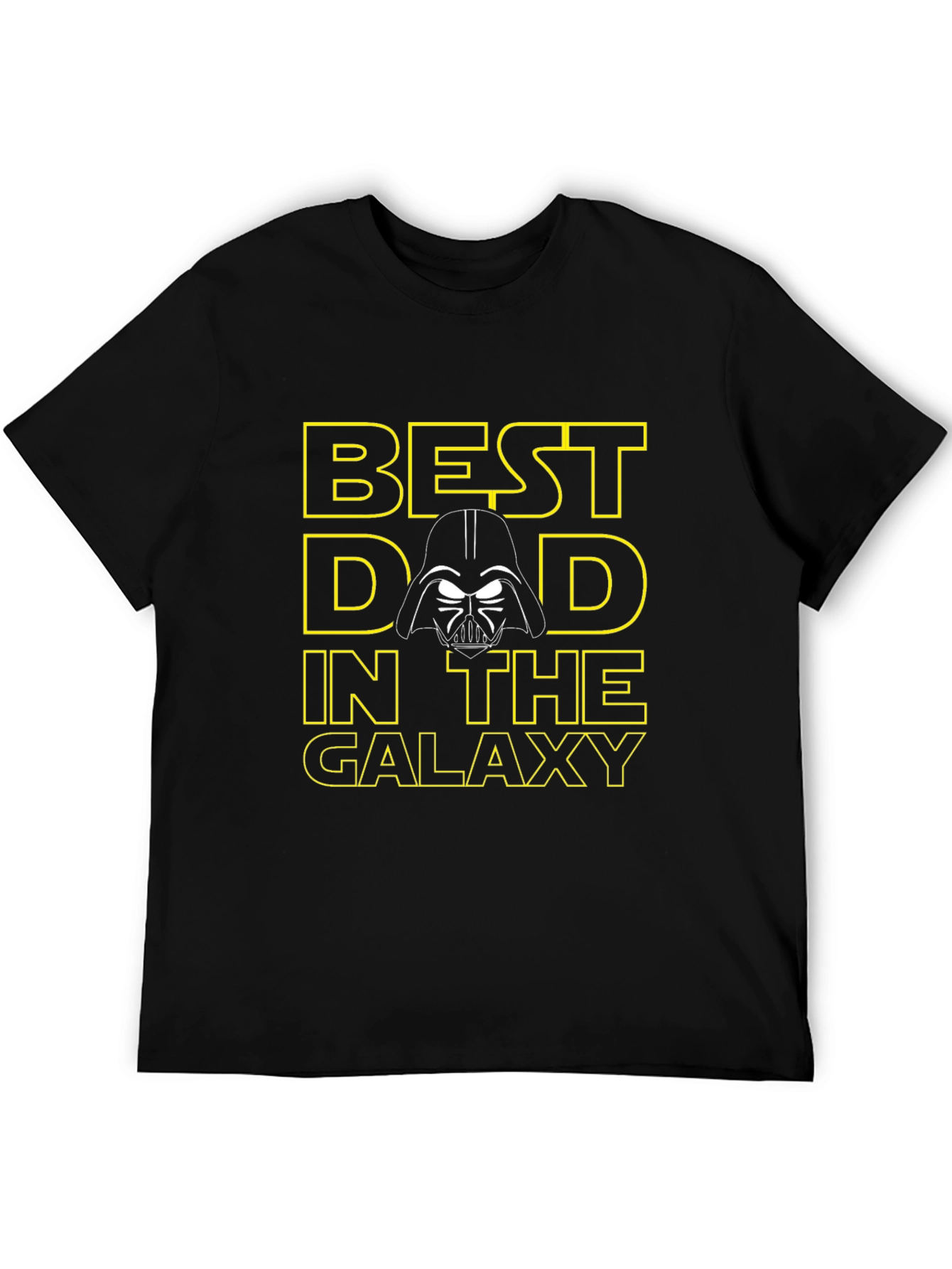 Best Dad in the Galaxy T-Shirt - Star Wars Darth Vader Fathers Day