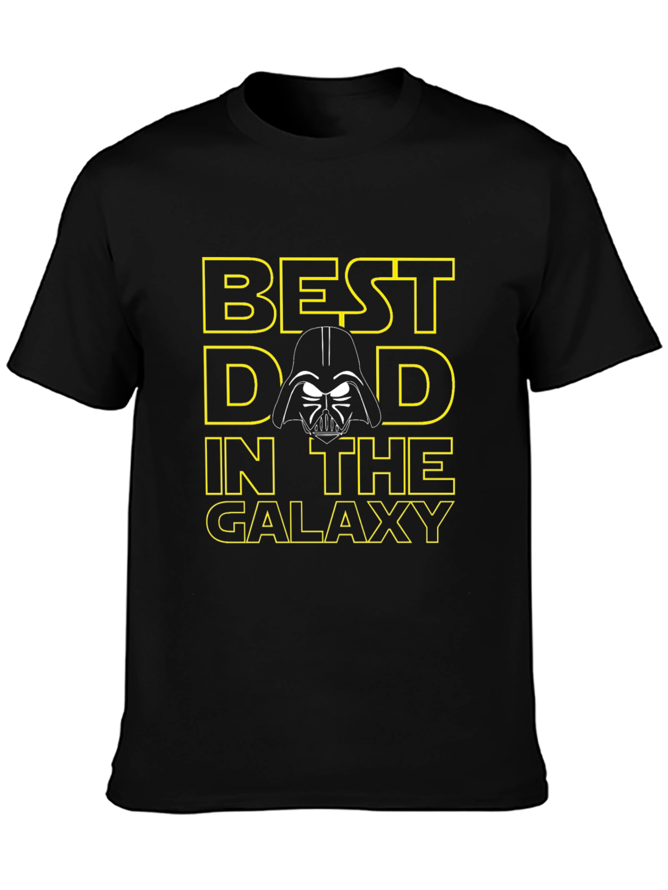 Best Dad in the Galaxy T-Shirt - Star Wars Darth Vader Fathers Day