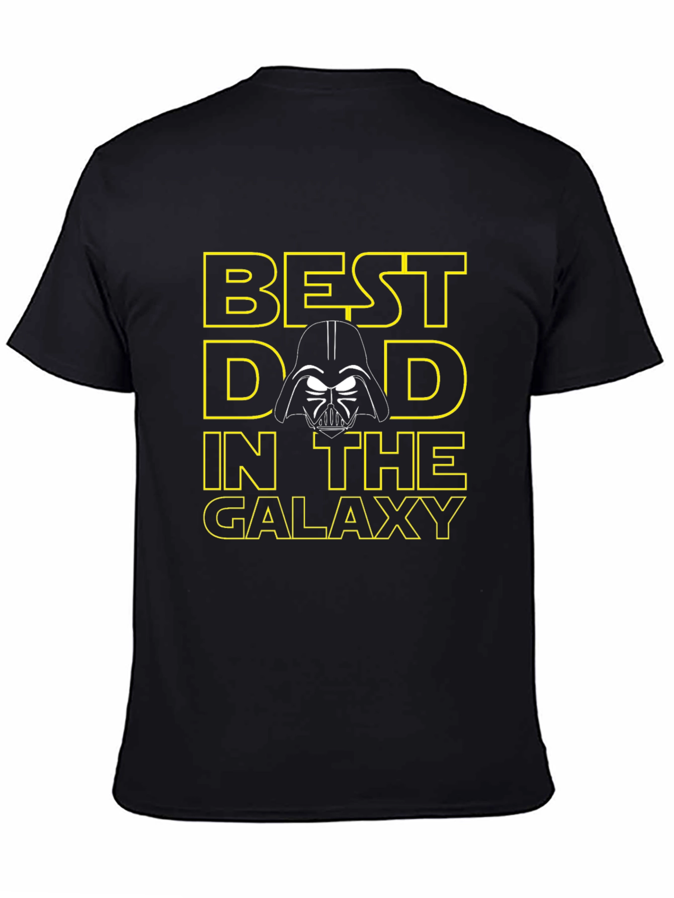 Best Dad in the Galaxy T-Shirt - Star Wars Darth Vader Fathers Day