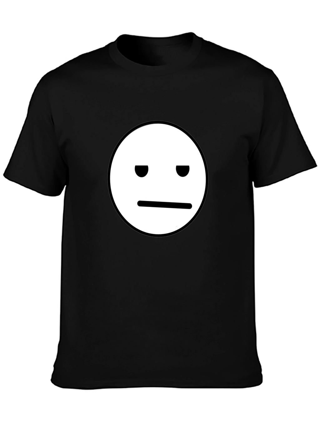 Neutral Face Graphic Tee - Classic Black T-Shirt
