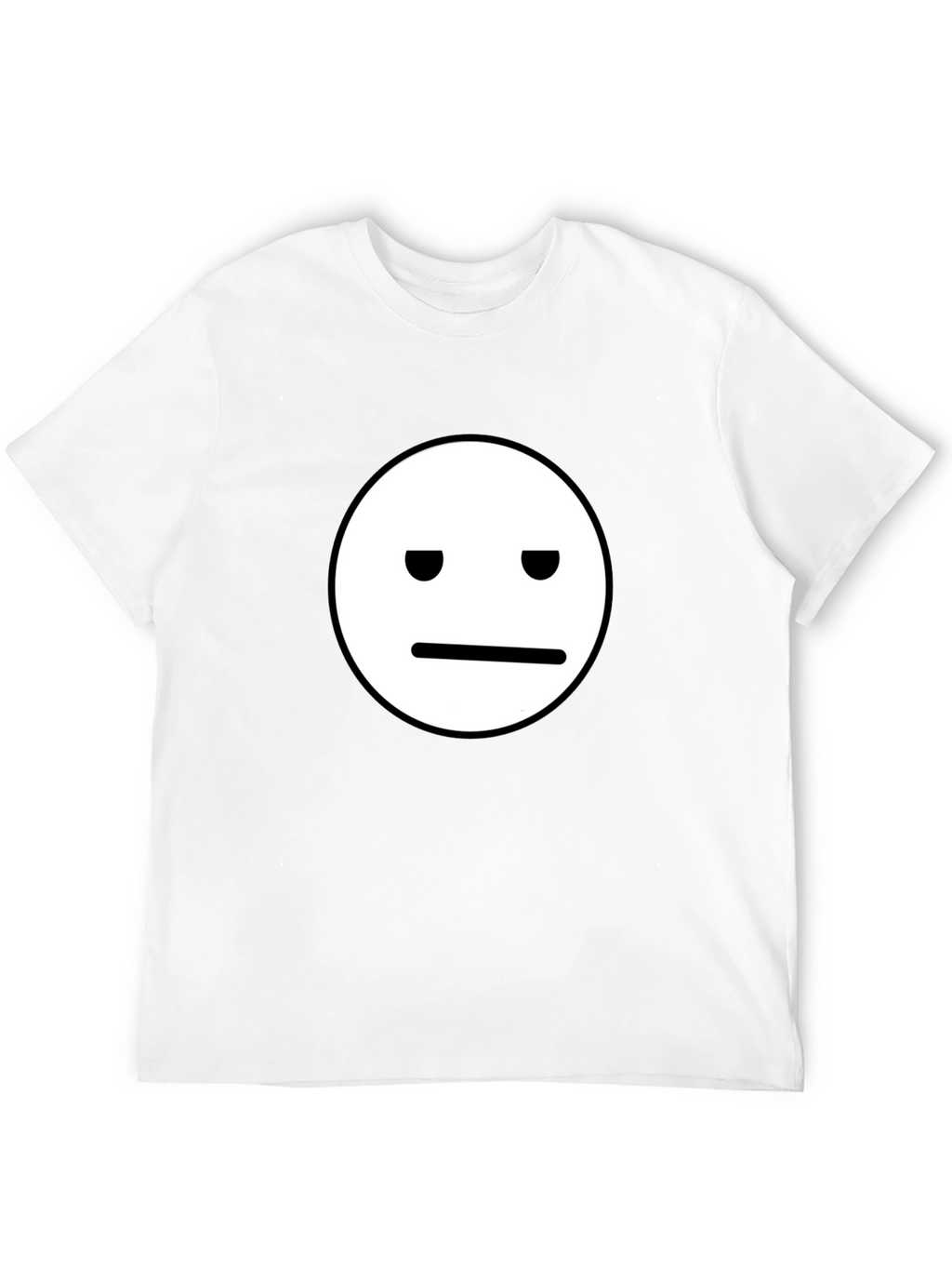 Neutral Face Graphic Tee - Classic Black T-Shirt