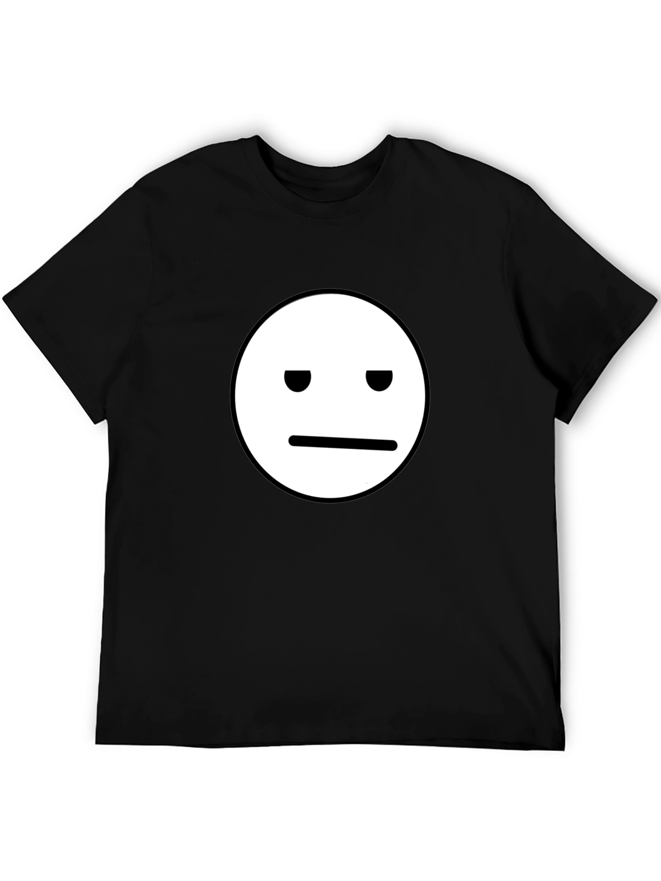 Neutral Face Graphic Tee - Classic Black T-Shirt