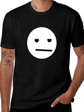 Neutral Face Graphic Tee - Classic Black T-Shirt