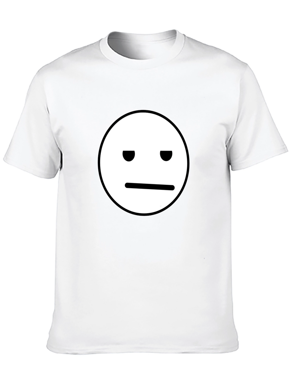 Neutral Face Graphic Tee - Classic Black T-Shirt