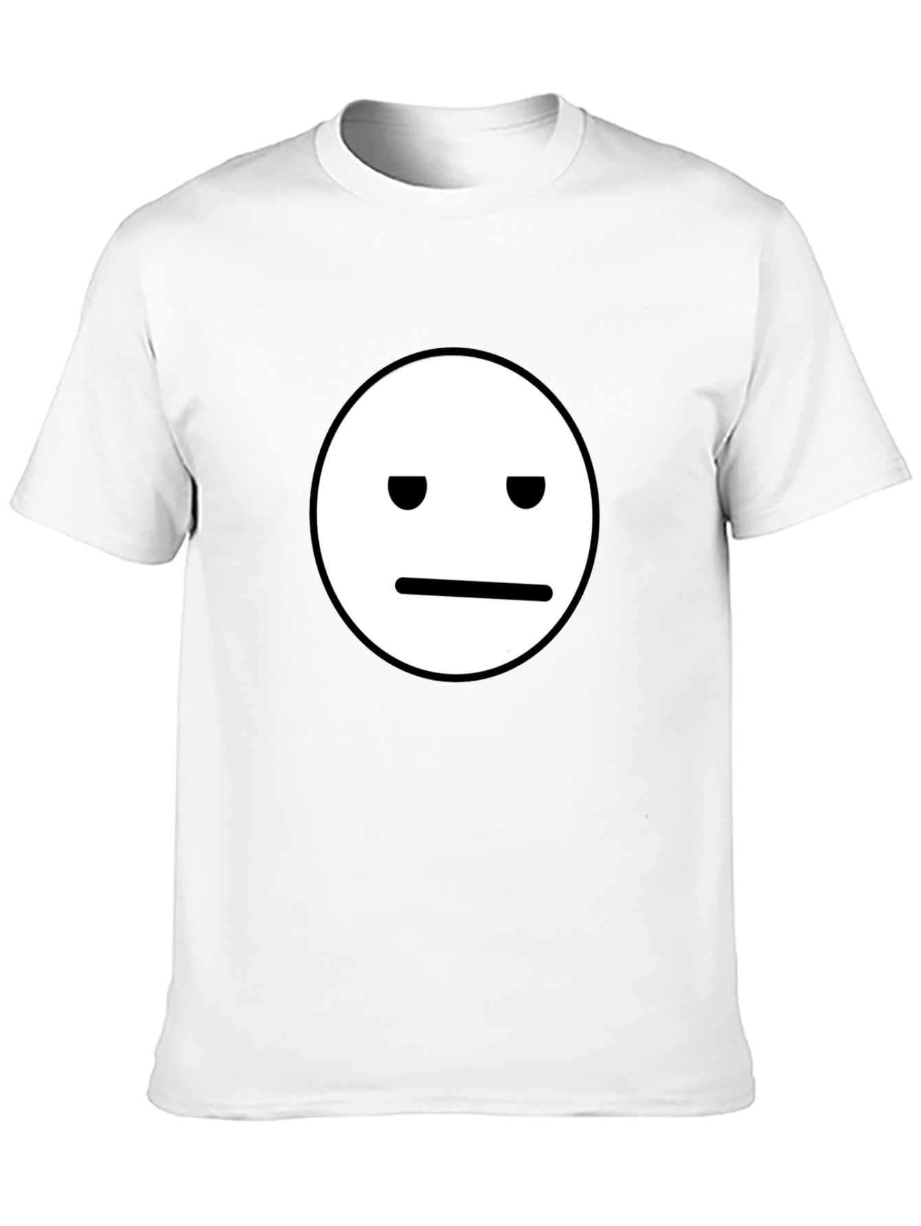 Neutral Face Graphic Tee - Classic Black T-Shirt