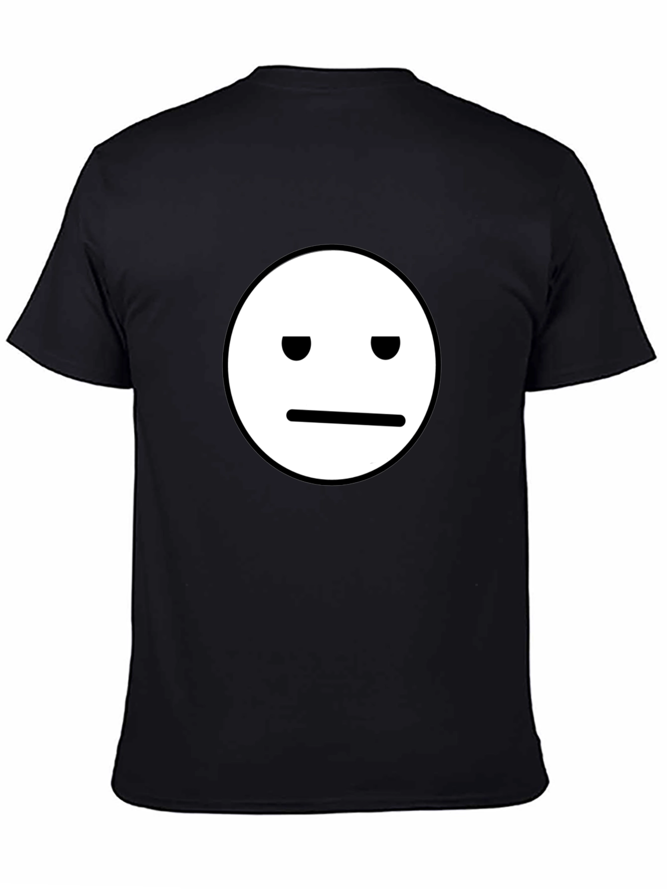 Neutral Face Graphic Tee - Classic Black T-Shirt