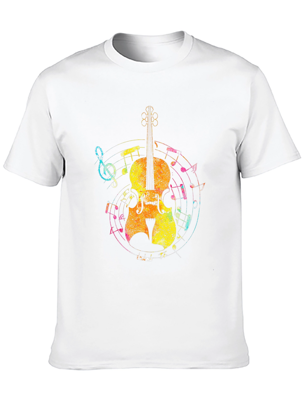 Musical Cello Graphic T-Shirt