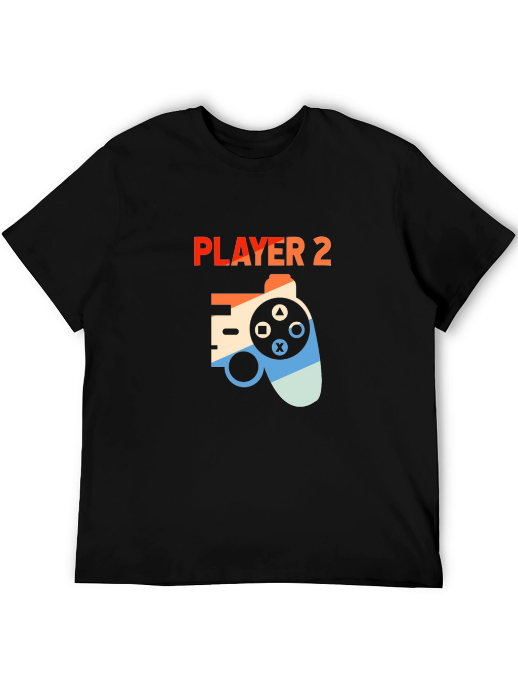 Player 2 Gaming T-Shirt - Retro Controller Design