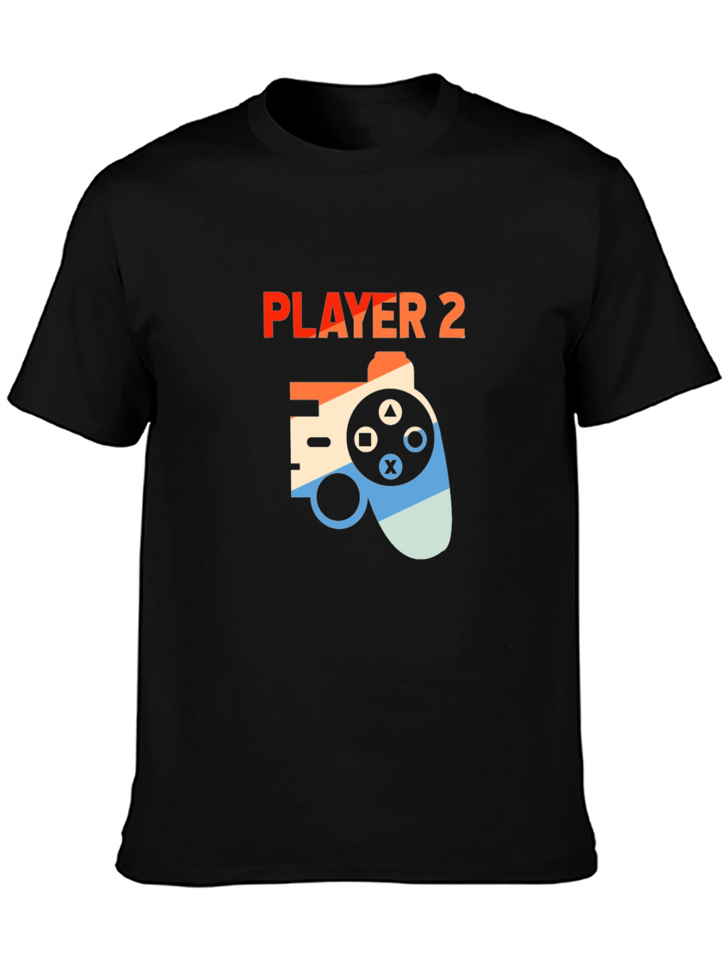 Player 2 Gaming T-Shirt - Retro Controller Design