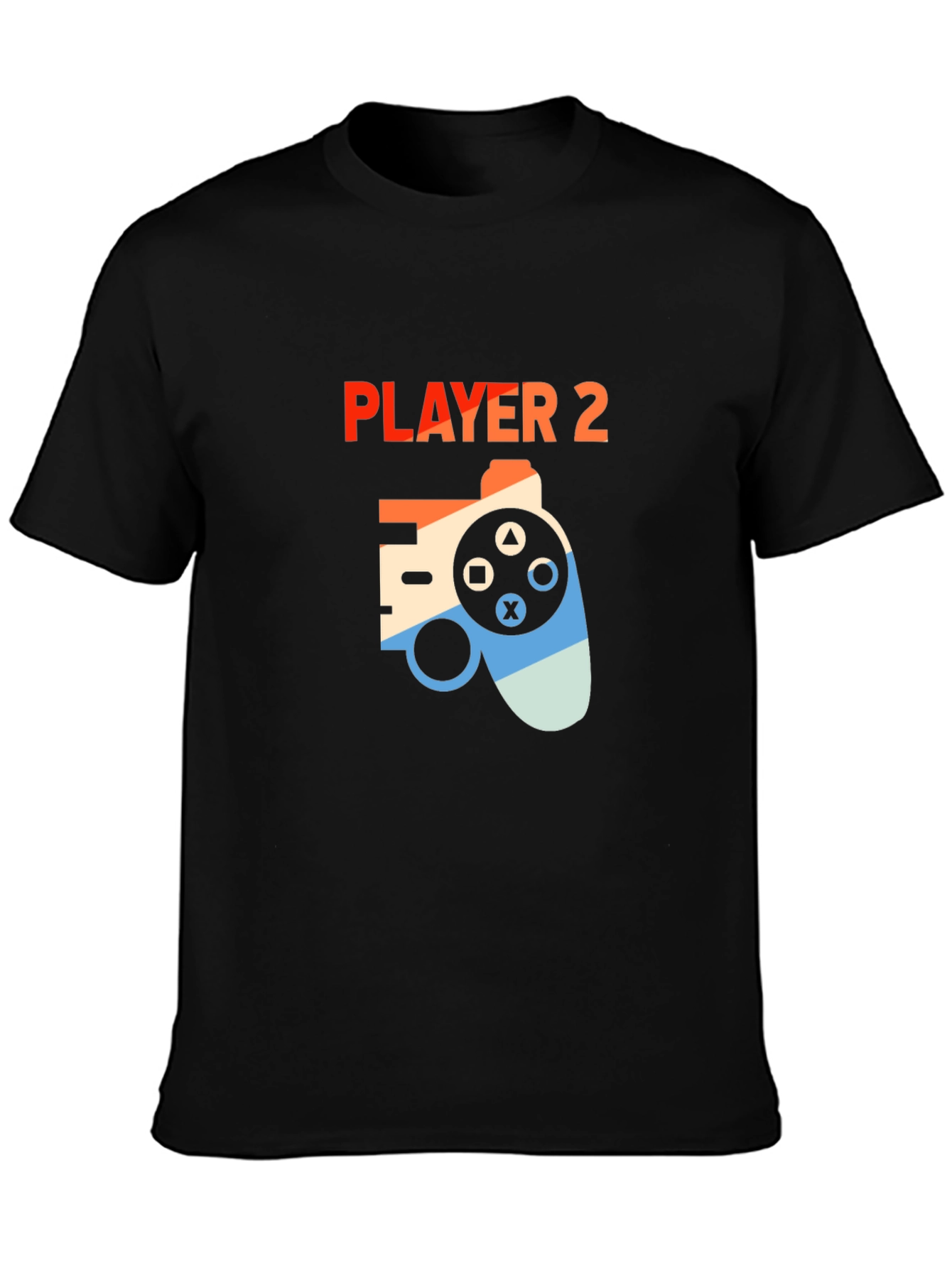 Player 2 Gaming T-Shirt - Retro Controller Design