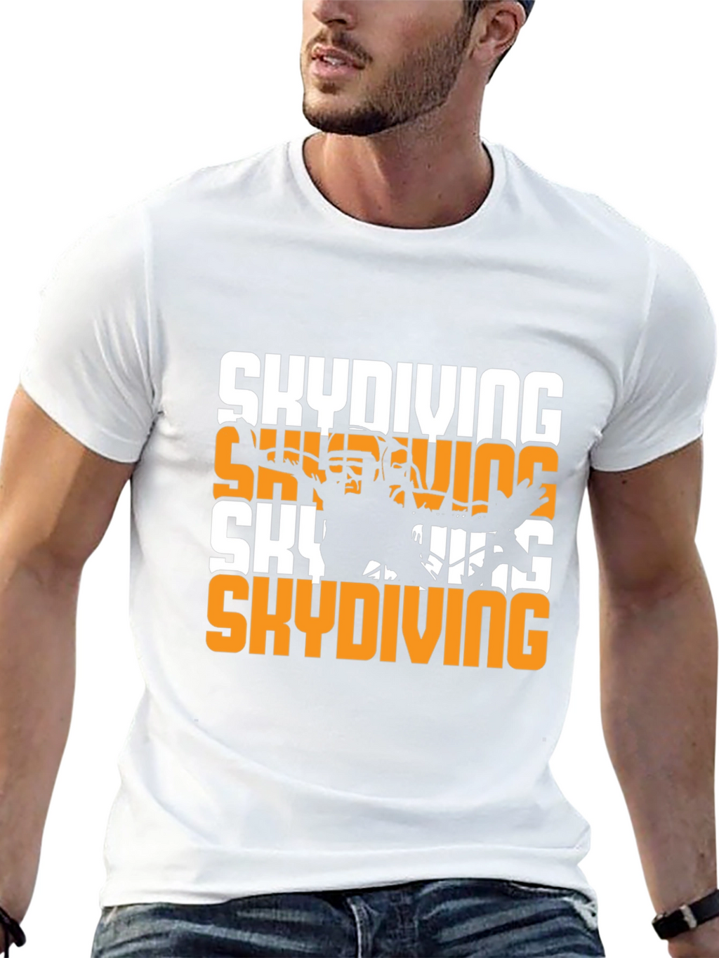 Skydiving Graphic Tee - Extreme Sportswear