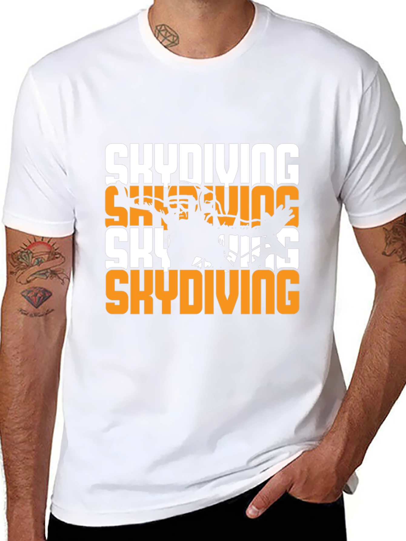 Skydiving Graphic Tee - Extreme Sportswear
