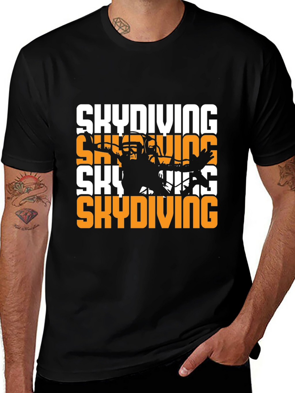 Skydiving Graphic Tee - Extreme Sportswear