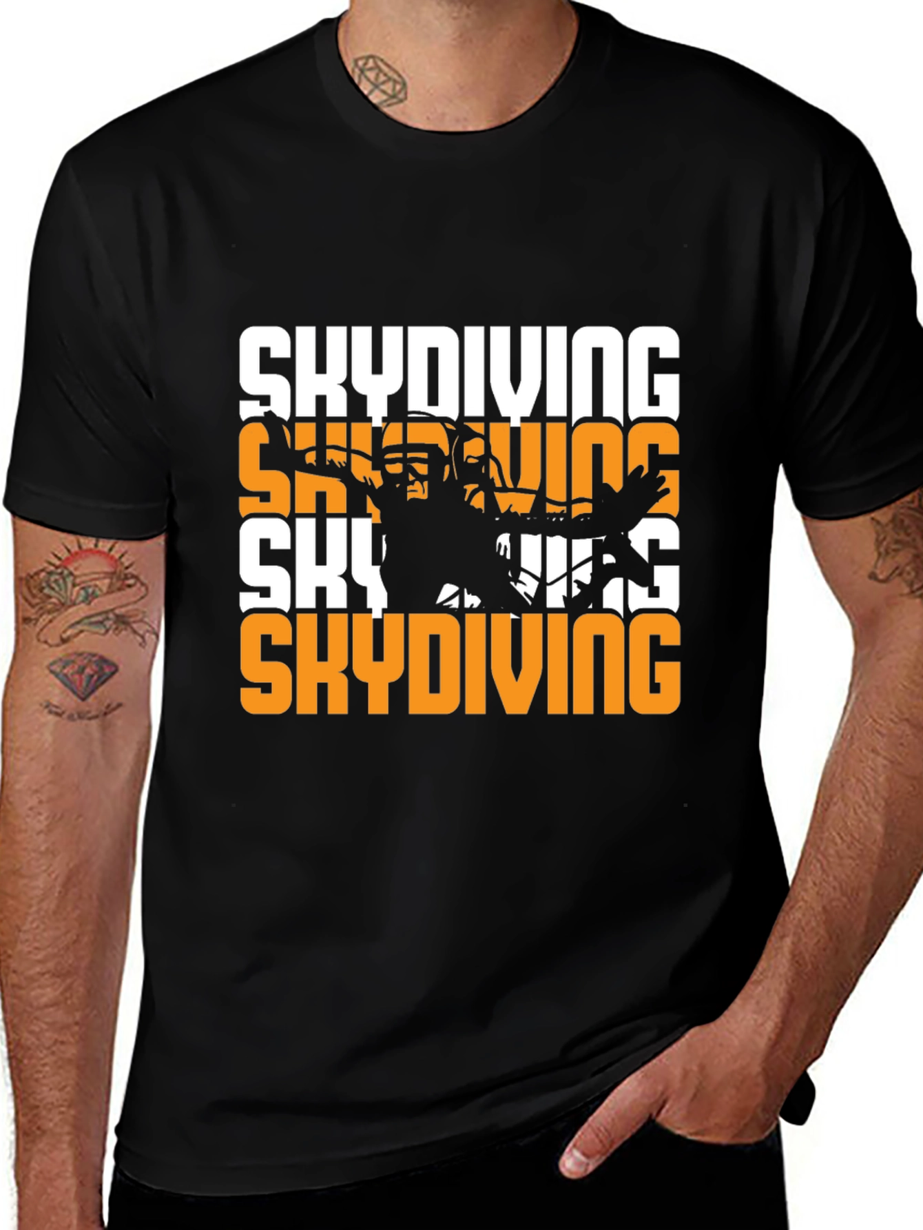 Skydiving Graphic Tee - Extreme Sportswear