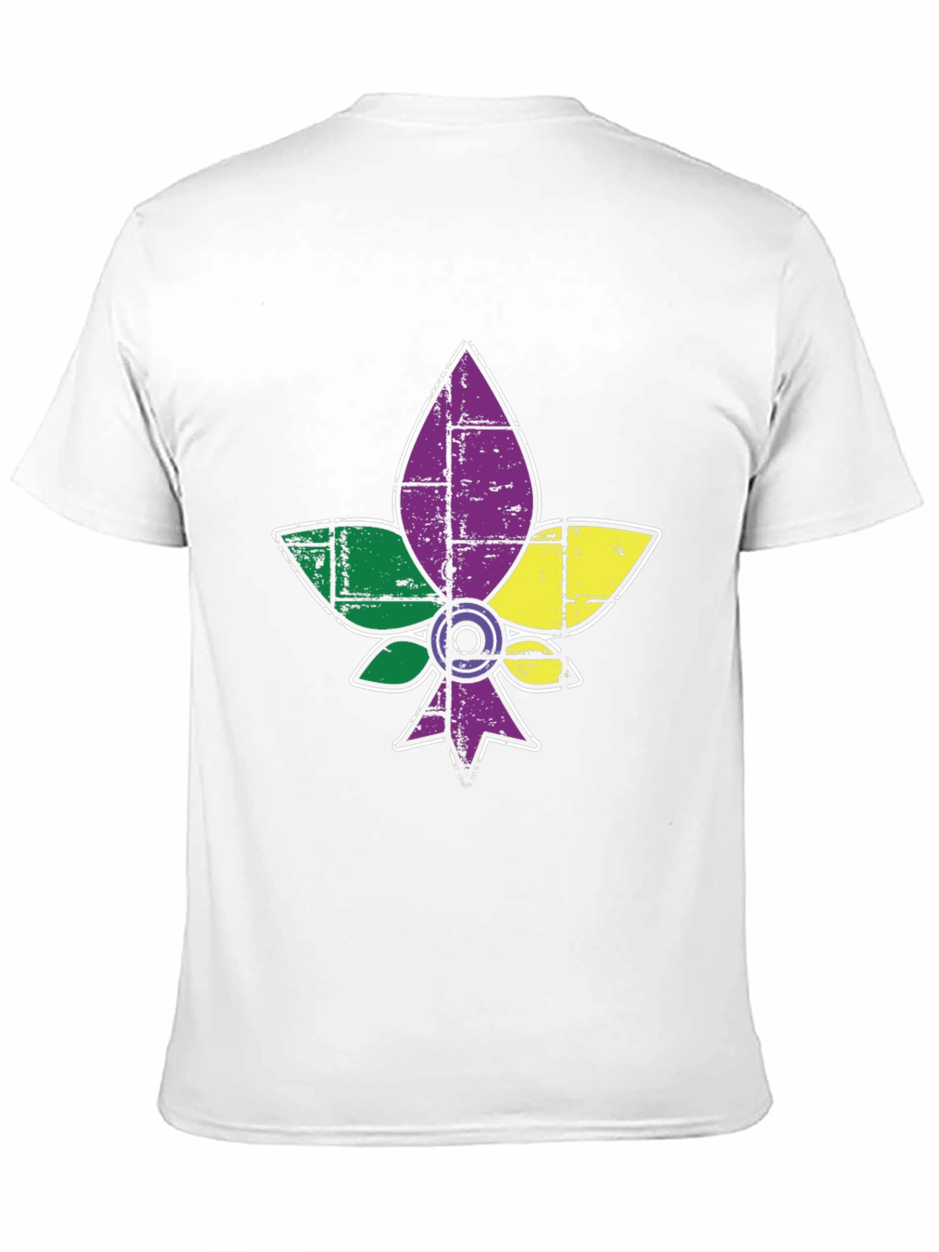 Mardi Gras Fleur-de-lis Graphic T-Shirt