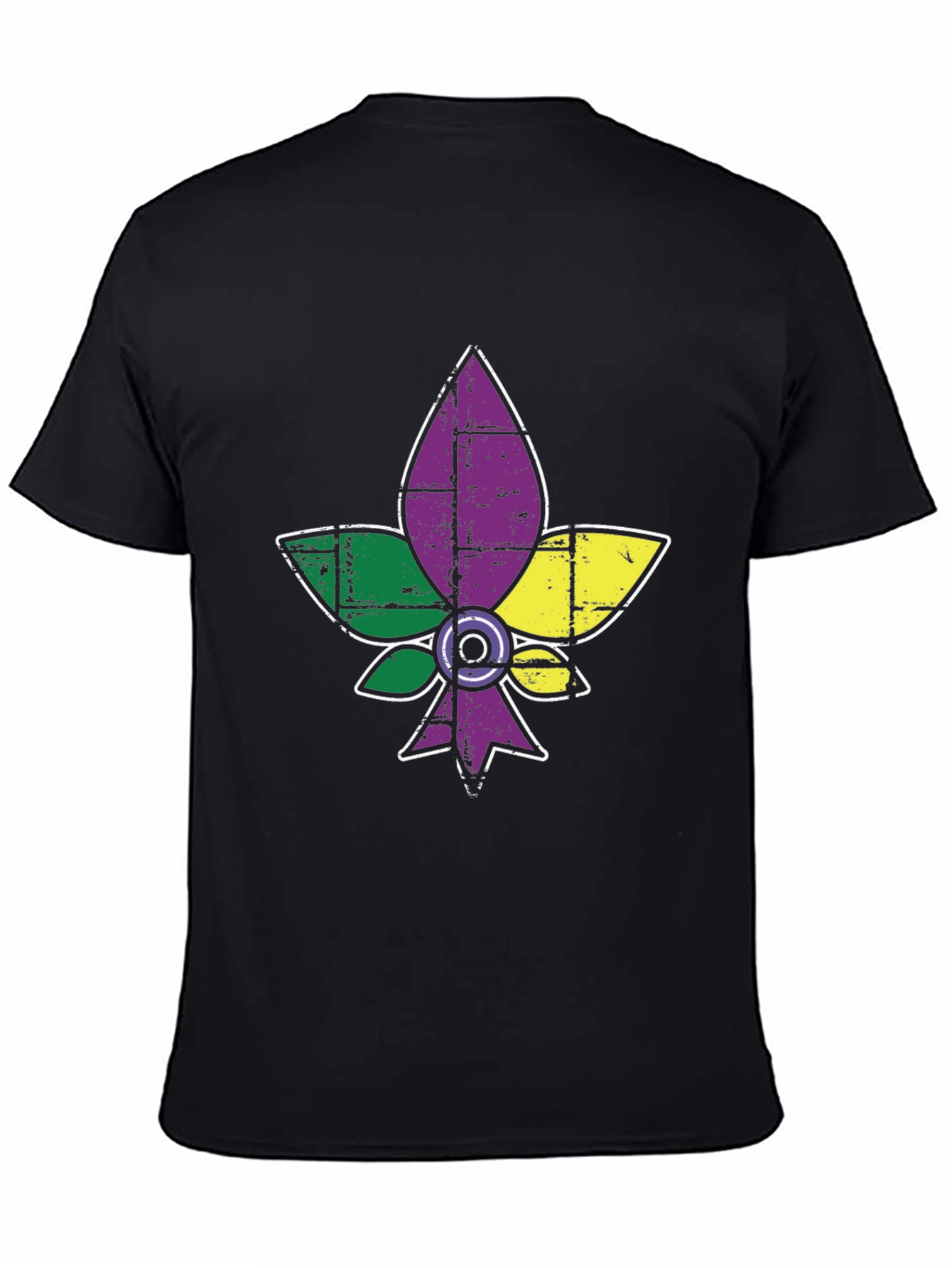 Mardi Gras Fleur-de-lis Graphic T-Shirt