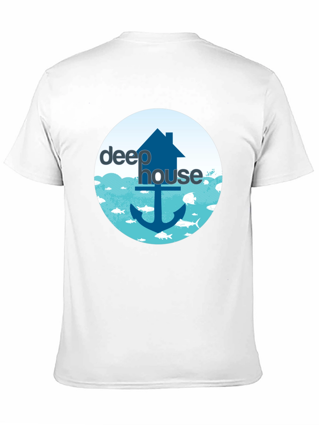 Deep House Music T-Shirt - Nautical Design